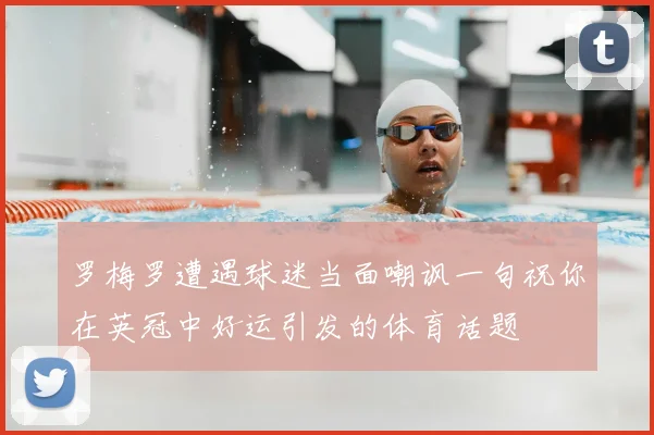 罗梅罗遭遇球迷当面嘲讽一句祝你在英冠中好运引发的体育话题