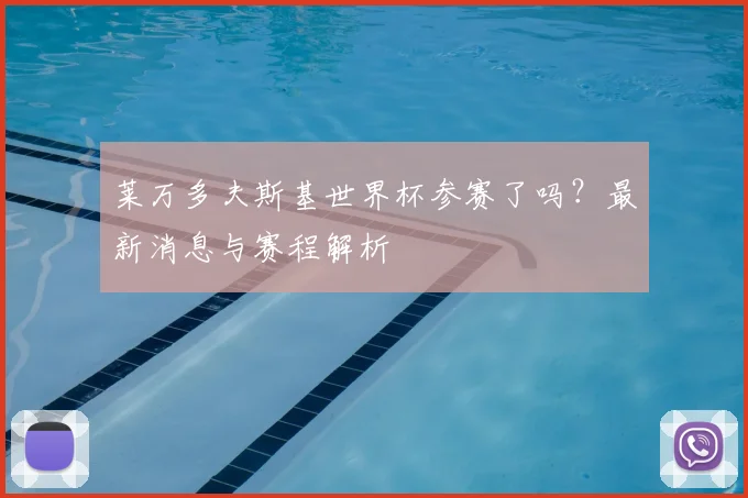 莱万多夫斯基世界杯参赛了吗?最新消息与赛程解析